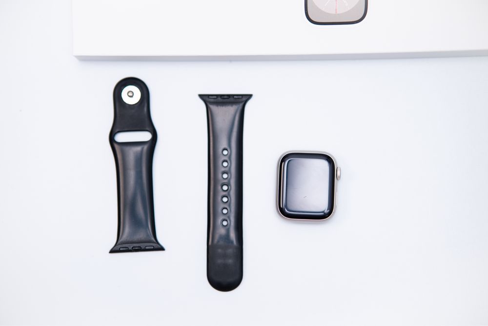 Apple Watch Series 8 GPS + Cellular 41 mm Starlight | 90% baterii | Pudełko