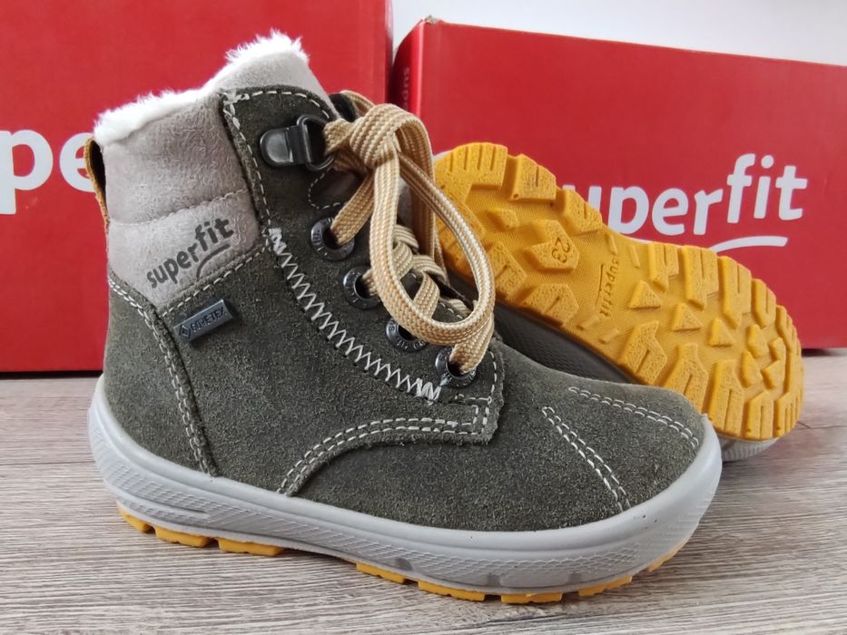 Trzewiki zimowe Superfit Gore-Tex 23 / szczupły model
