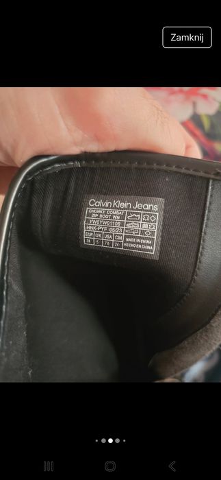 Sprzedam botki Calvin Klein