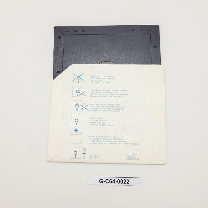 C64 Demodiskette + Spis programów (C64)