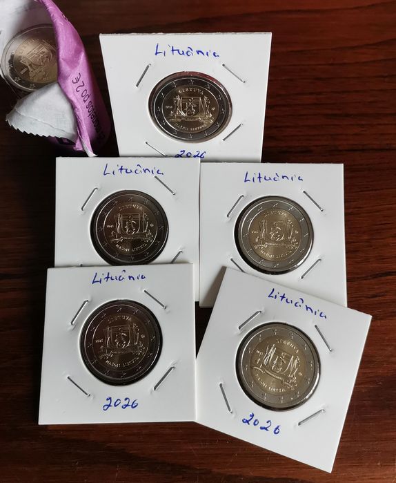 Lituânia 2025 - Moeda 2€ UNC alusiva Mazoji Lituânia Menor