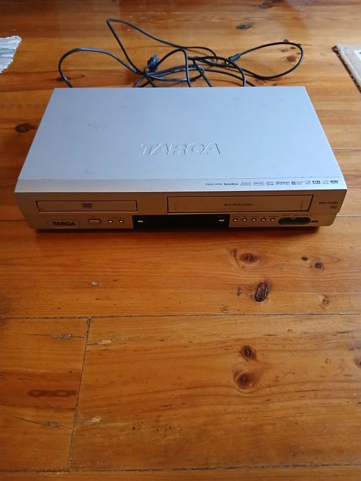 Leitor de dvd e vhs