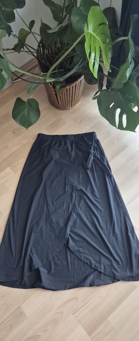 Spódnica maxi L na zakładkę