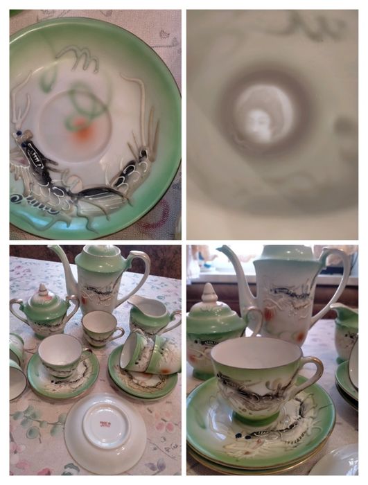 Японський фарфоровий кофейний сервіз