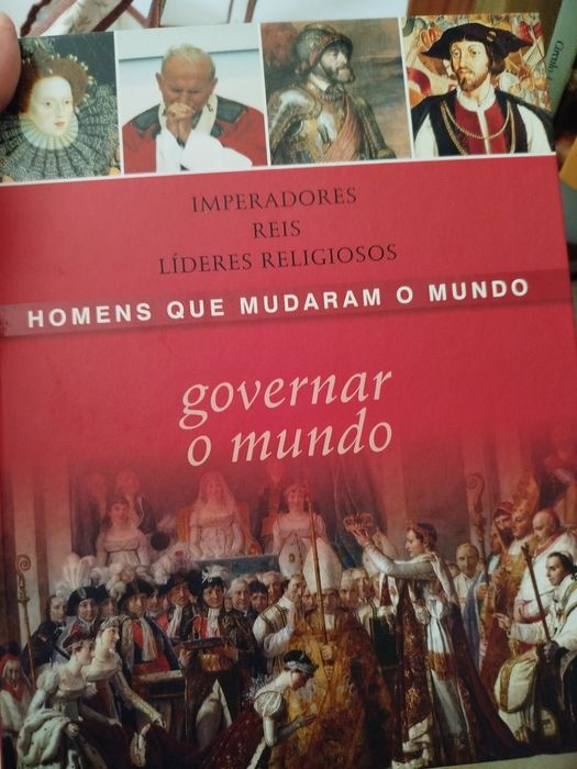 6 livros "Homens que mudaram o mundo '