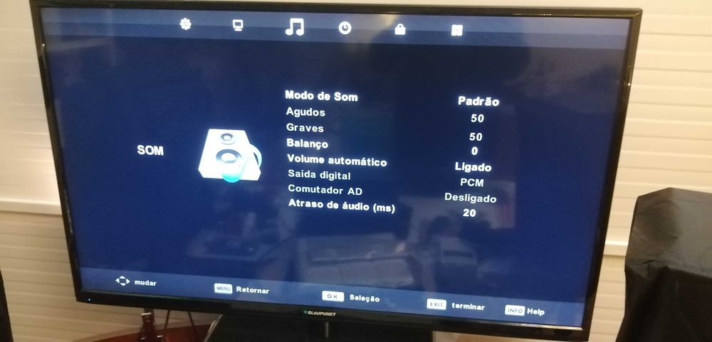 TV LED Blaupunkt de 50"