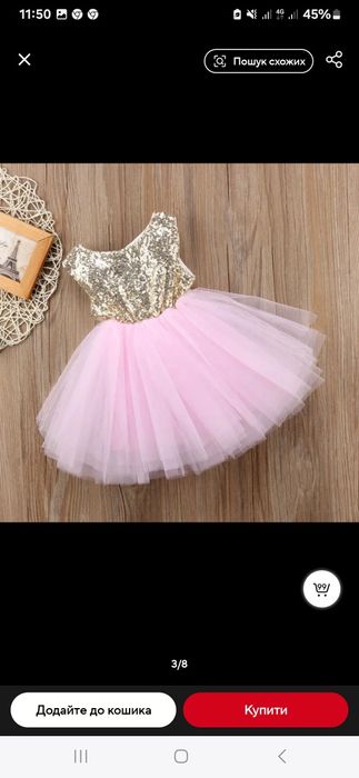 Святкова дитяча сукня