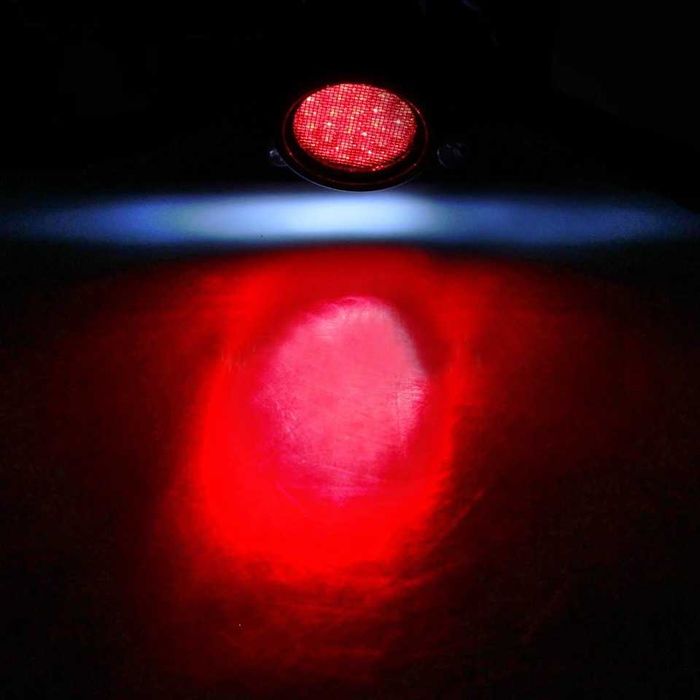 Farolins traseiros retro rede LED cafe racer
