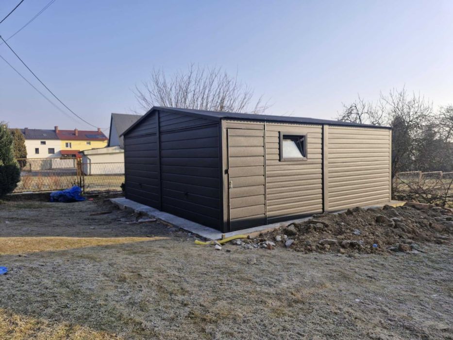 Garaz blaszany garaż blaszak garaże blaszane 6x6 7x5 6x6 7x6 5x7 9x6