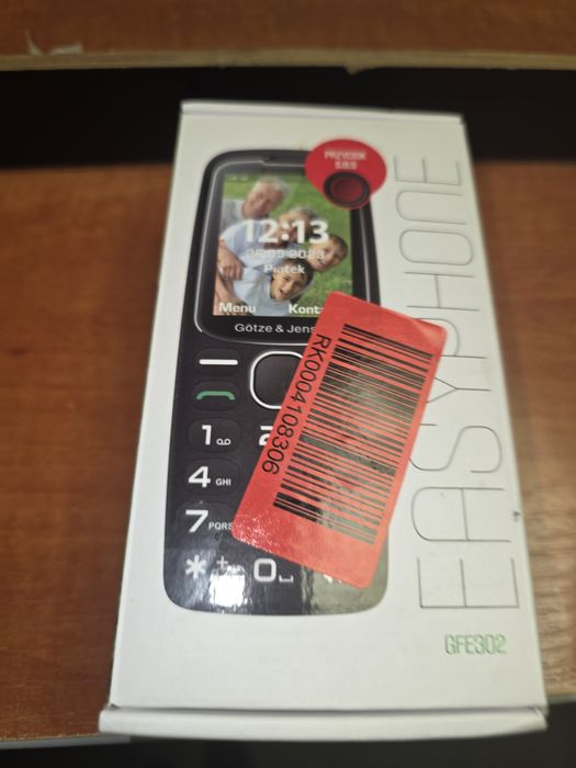 Telefon GÖTZE & JENSEN GFE302 Czarny