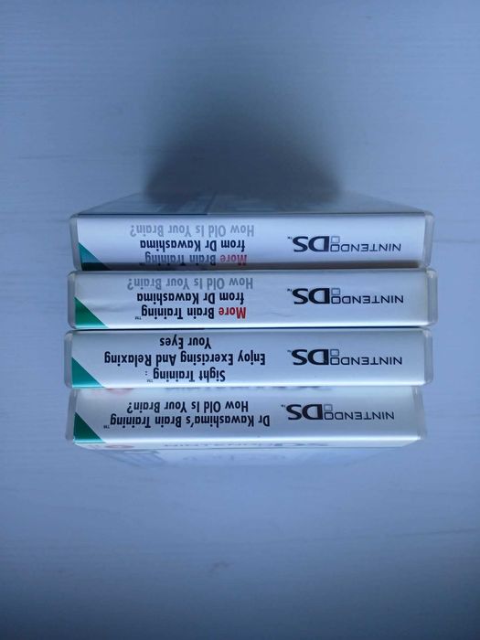 Brain Training + Sight Training Nintendo DS 3DS”