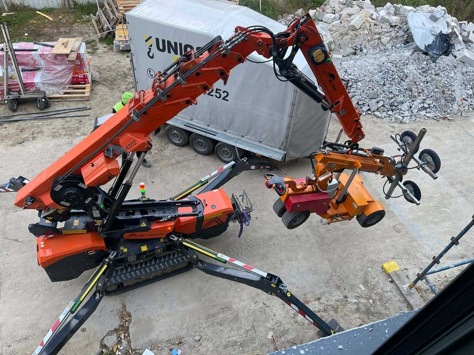 Wynajem Manipulator Smartlift 608 hl mini żuraw przyssawka do szklenia