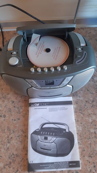 5,50Radiomagnetofon CD Clatronic srr778