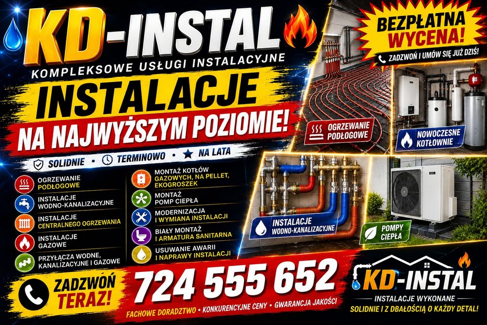 Kompleksowe usługi instalacyjne