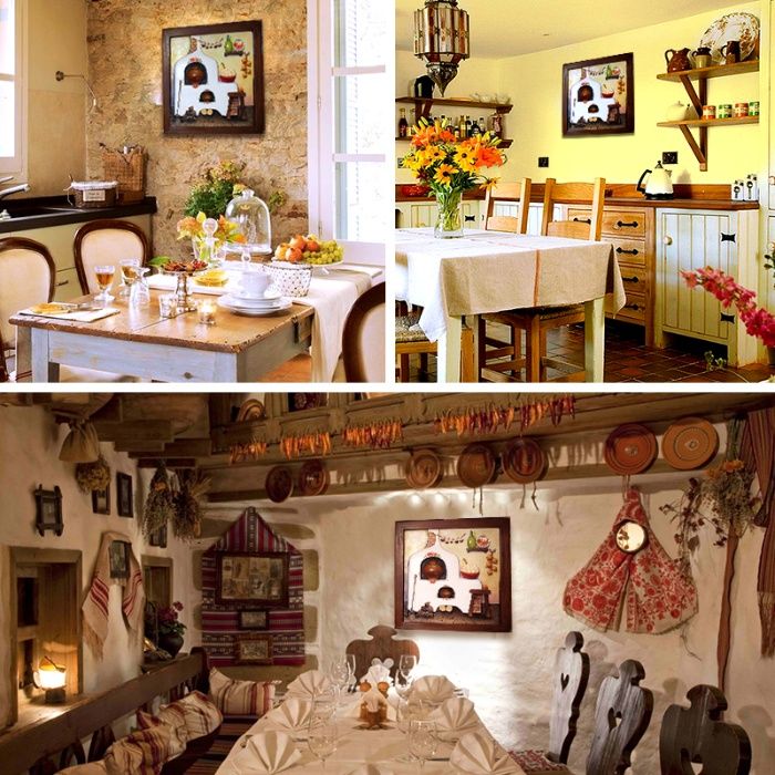 Панно объёмное. Украинский сувенир, оберег -  "Печь. Достаток в доме"