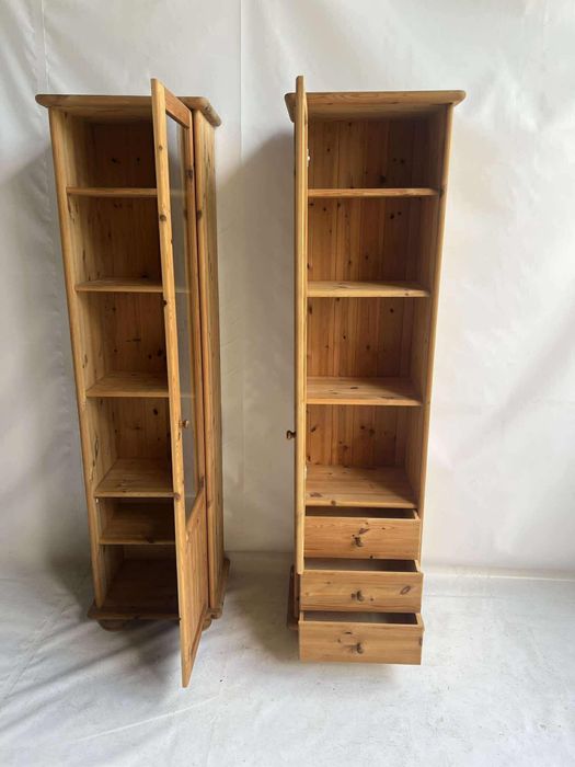 Komody - witryny lite drewno