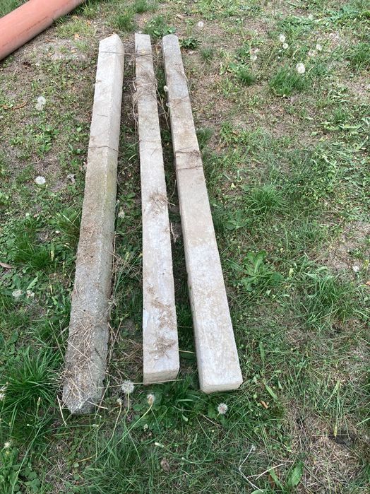 słupki betonowe 1,95 m