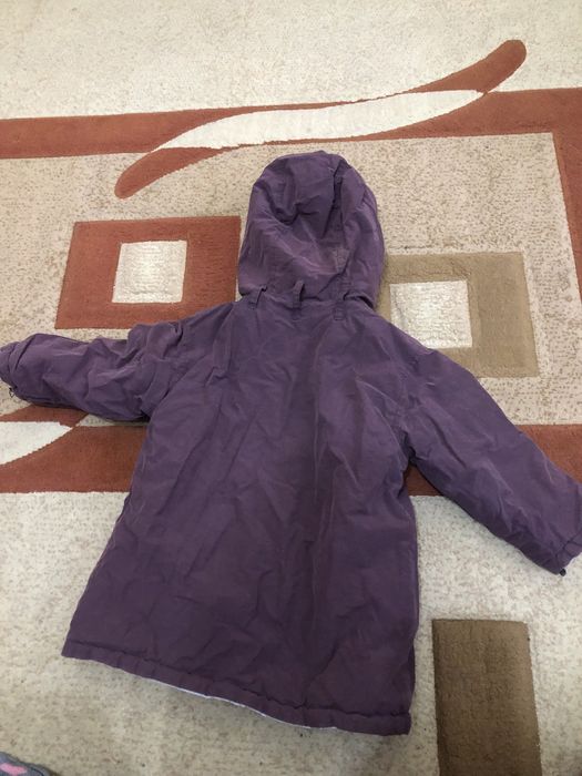 Куртка двостороння осіння для дівчинки