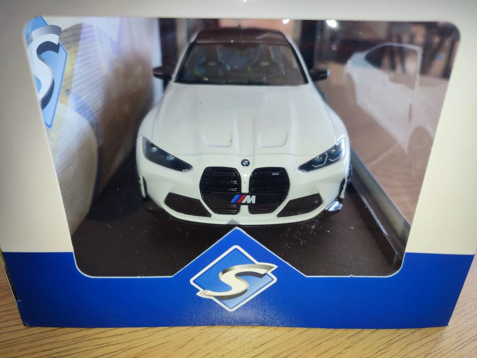 BMW M3 Competition G80 Solido 1:18 Alpin White