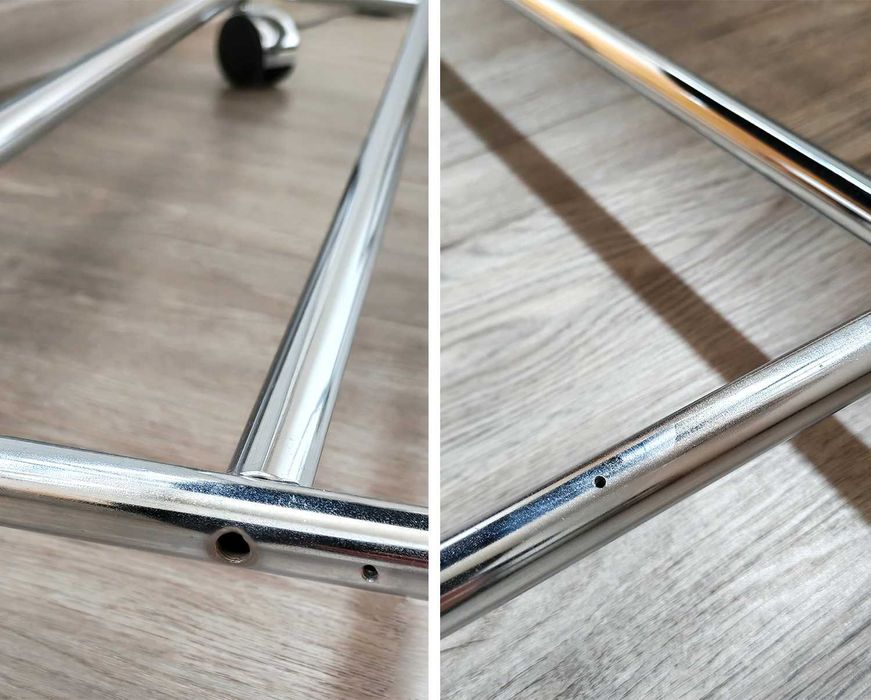 Biurko USM Haller vintage mid-century modern chrom bauhaus