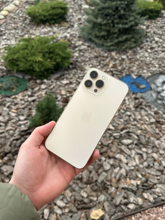 Iphone 13pro max 256gb Gold 100% akb