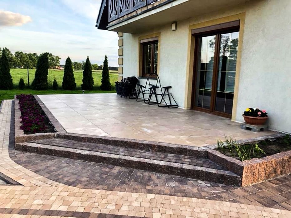 Usługi brukarskie/układanie kostki brukowej