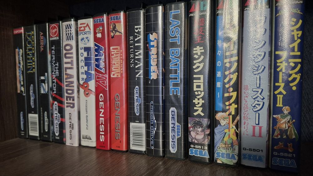SEGA Mega drive, Genesis, Игры
