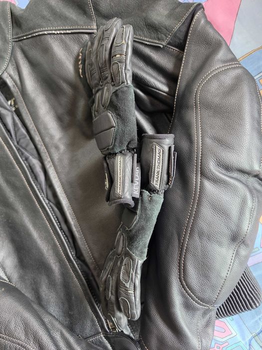 Vendo blusão motard praticamente novo