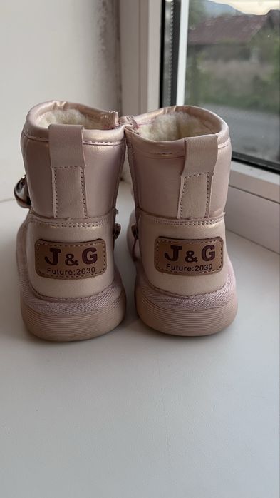 Зимні чобітки чоботи туфлі ботинки угги устілка 15см