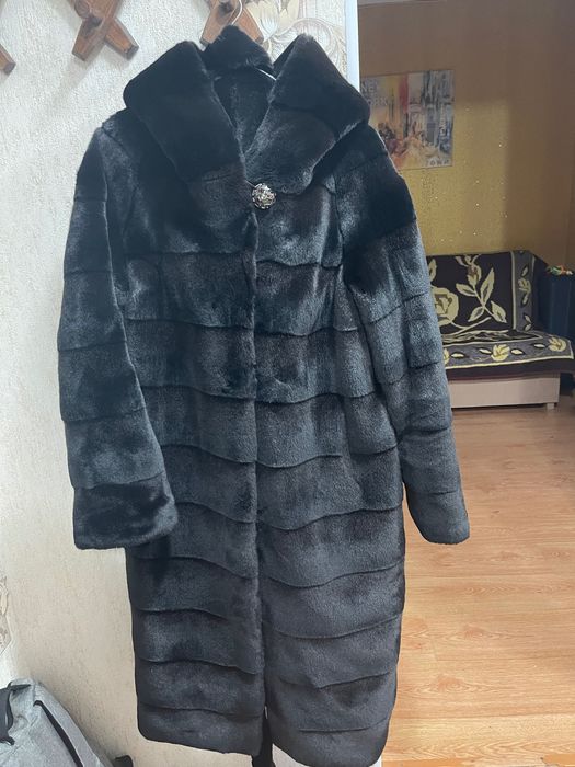 Шуба з еко хутра