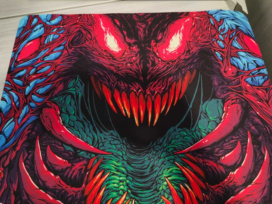Коврик для мыши SteelSeries QcK+ CSGO Hyper Beast Special Edition