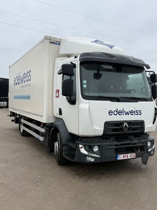 Renault Midlum 2018 rok 240 KM  solówka 16 e p z windą, kontener. Tego