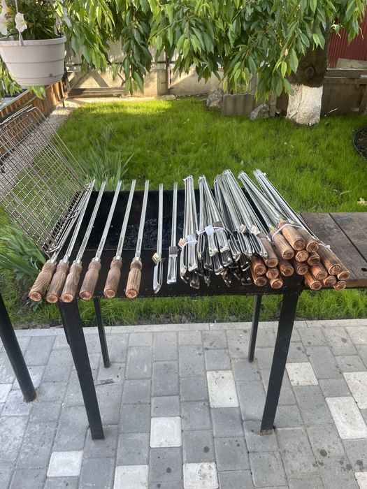 Шампура тригранні нержавійка