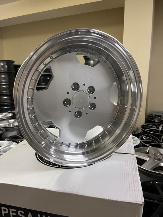 Jantes 17” 5x112 Novas 2+2 estilo Performa 25 AMG Mercedes Monoblock