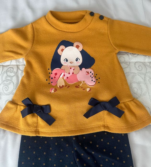 Conjunto Camisola + Calças Azuis 3M novo