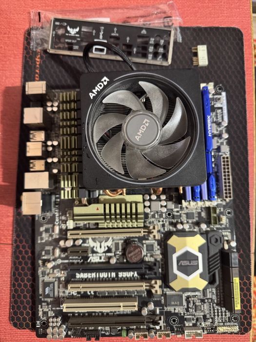 Комплект AMD Fx 6200 + Asus Sabertooth 990FX + 16 GB +Куллер