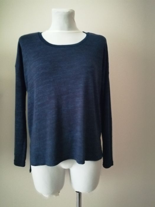 Granatowy sweterek M/L
