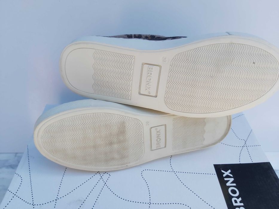 Buty BRONX espadryle panterka temisówki 36