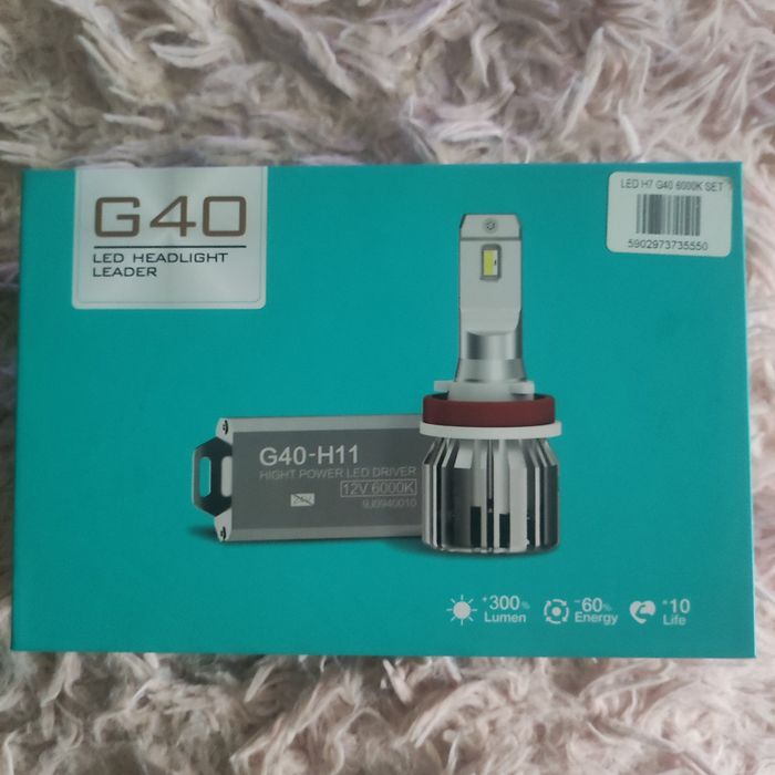 Żarówki LED headlight leader H7