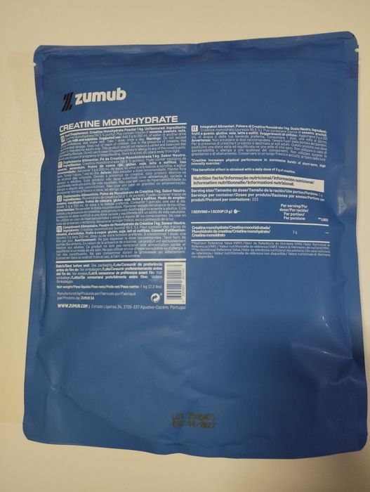 Creatina monohidratada