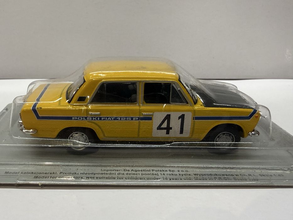 Fiat 125p rajdowy Deagostini