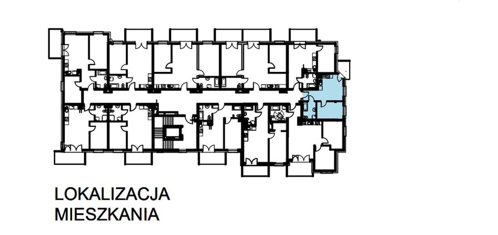 Osiedle Grunwaldzkie. 2 pokoje - 32,70 m2