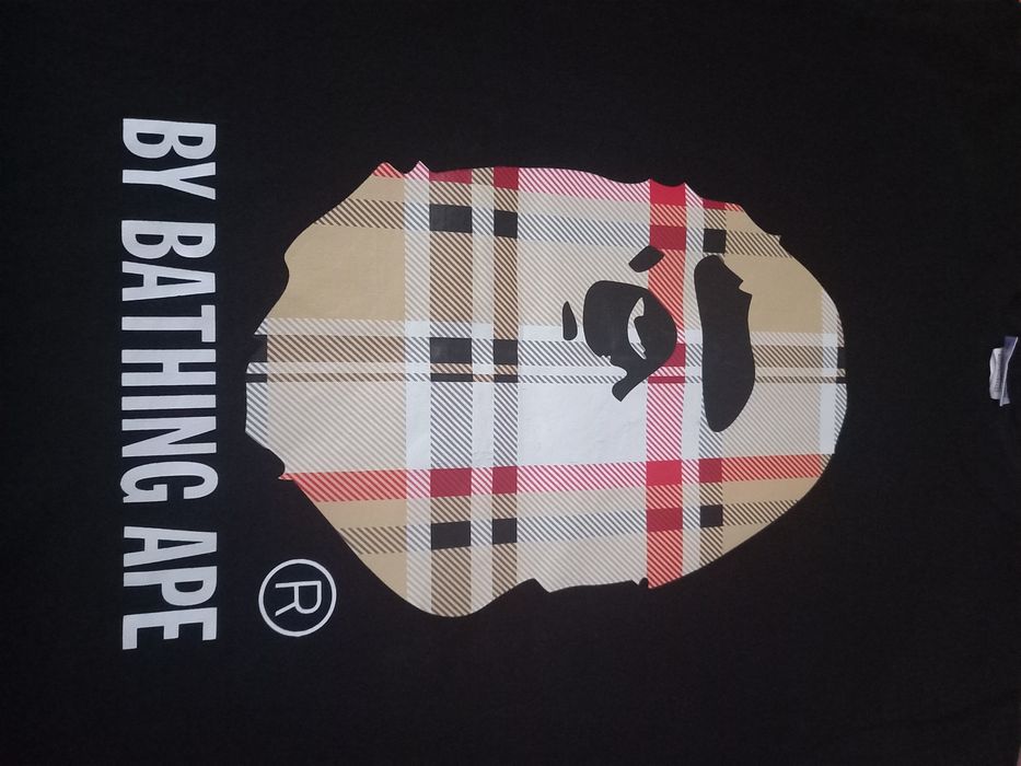 Koszulka bape x burberry