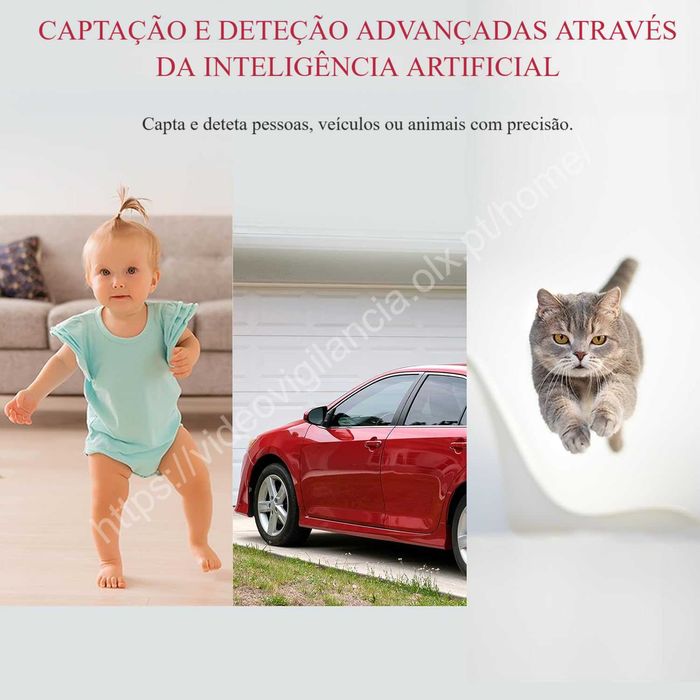 Câmara Yi (Xiaomi) ‼️ Vigilância ‼️  Áudio Bidirecional ‼️ Alexa