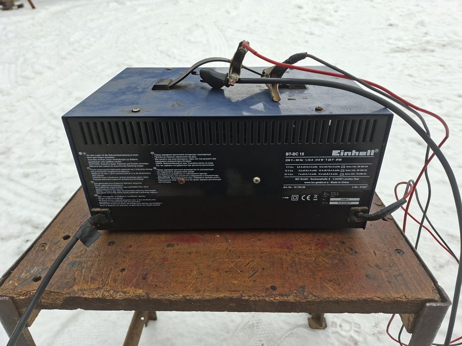 Prostownik Einhell BT-BC 15 (6v, 12v 24v)