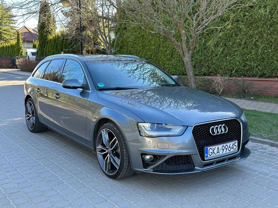 Audi A4 Avant Audi A4 B8 2,0 TDI 177 KM, Stan BDB, B&O, Alufelgi 19', Skóra, LED