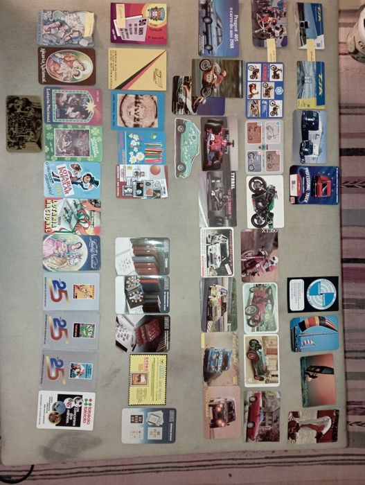 Calendários de bolso