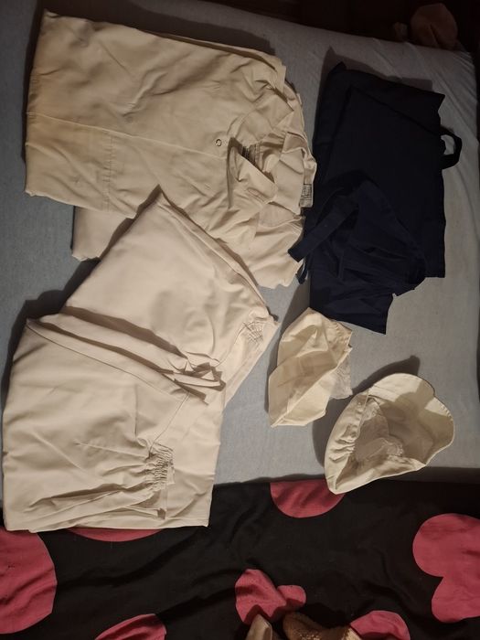 2 x ubranie dla cukiernika szkoła Branżowa Cieszyn