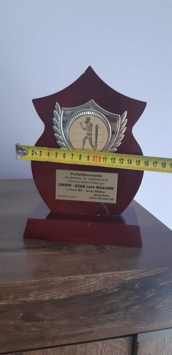 Statuetka meczu Bokserskiego Lwów - Star Starachowice