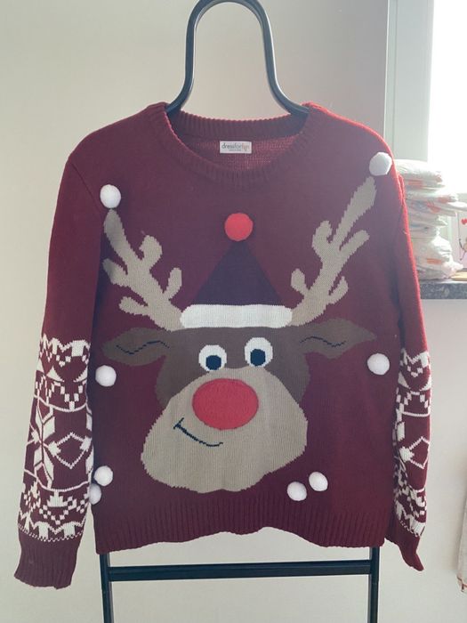 Фемели лук. Свитер с оленем